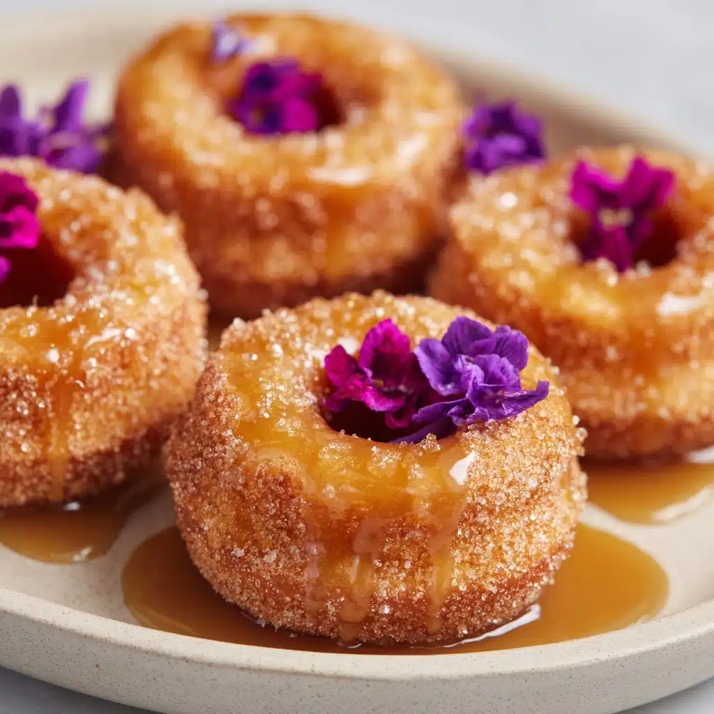 Gluten Free & Vegan Caramel Doughnuts Recipe - Recipe Image