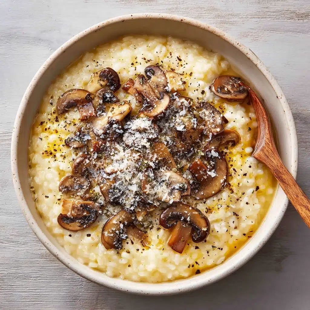 Pastina with Mushroom Leek Parmesan Broth Recipe - Recipe Image