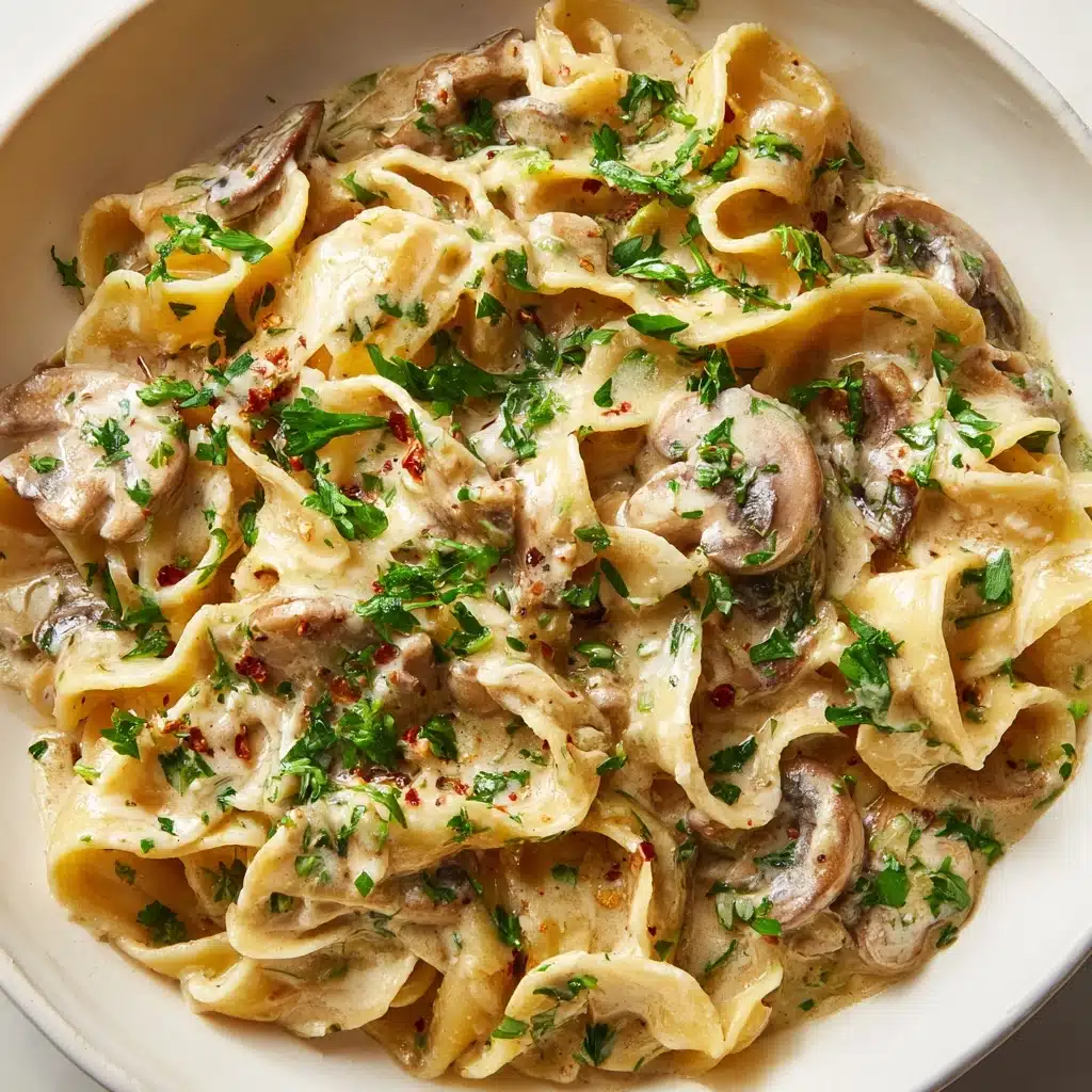 Beef and Mushroom Stroganoff Recipe - Recipe Image