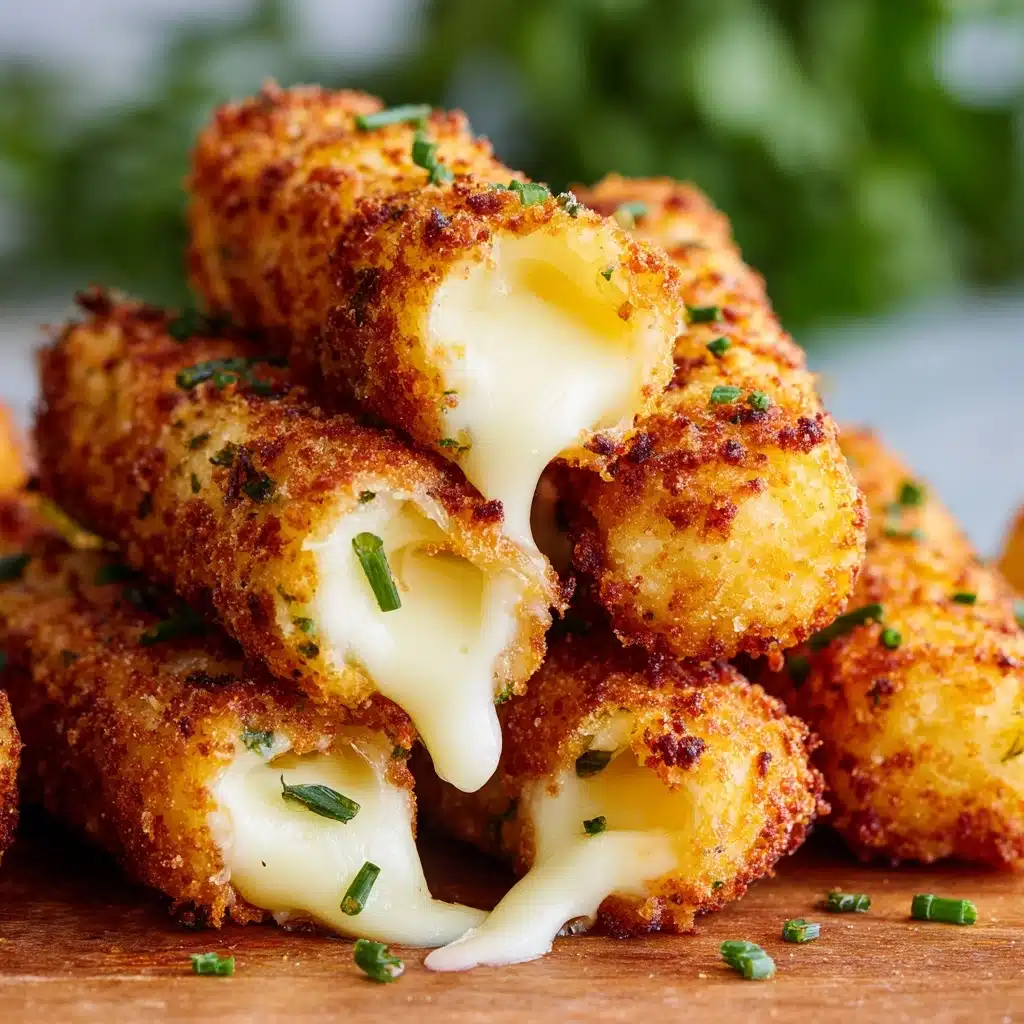 Loaded Potato and Cheese Sticks Recipe - Recipe Image