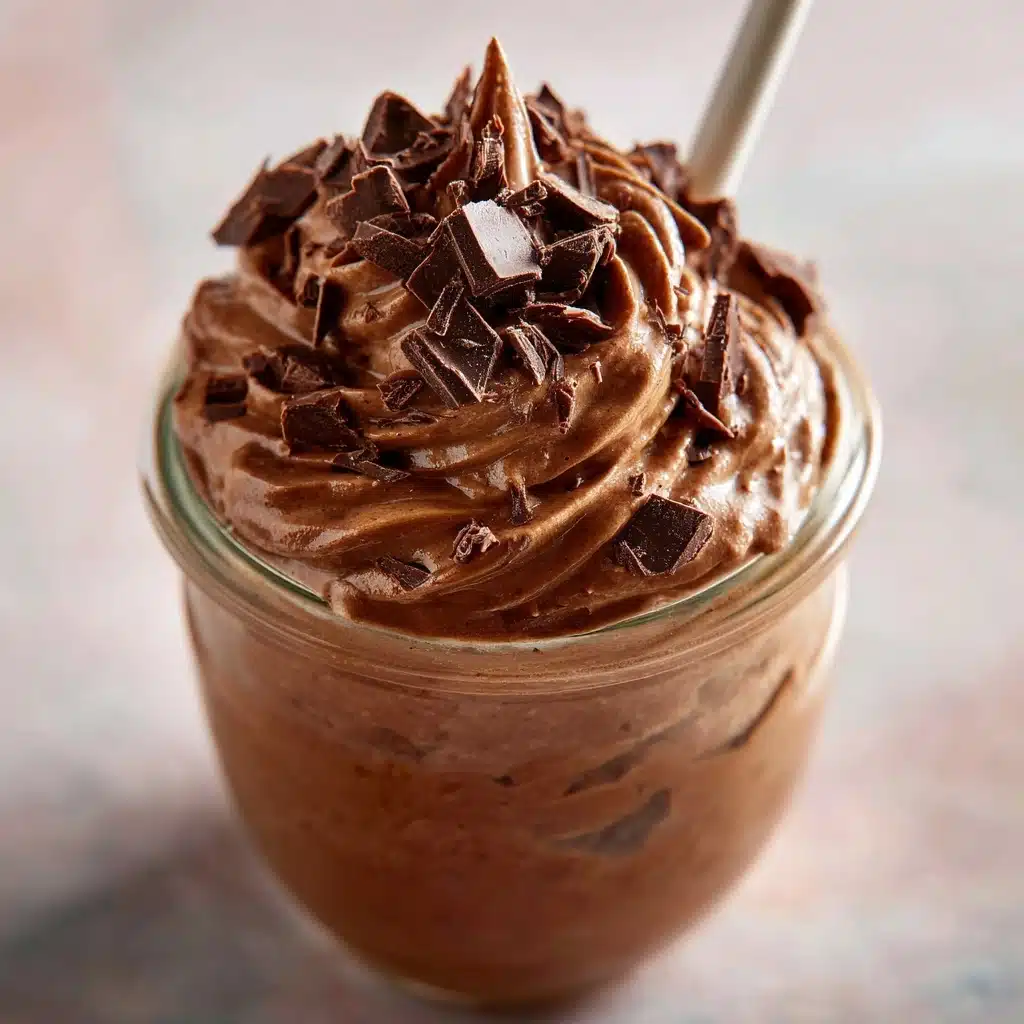 Homemade Chocolate Frosty Recipe - Recipe Image