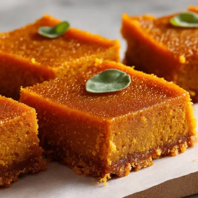 Sweet Potato Pie Bars Recipe