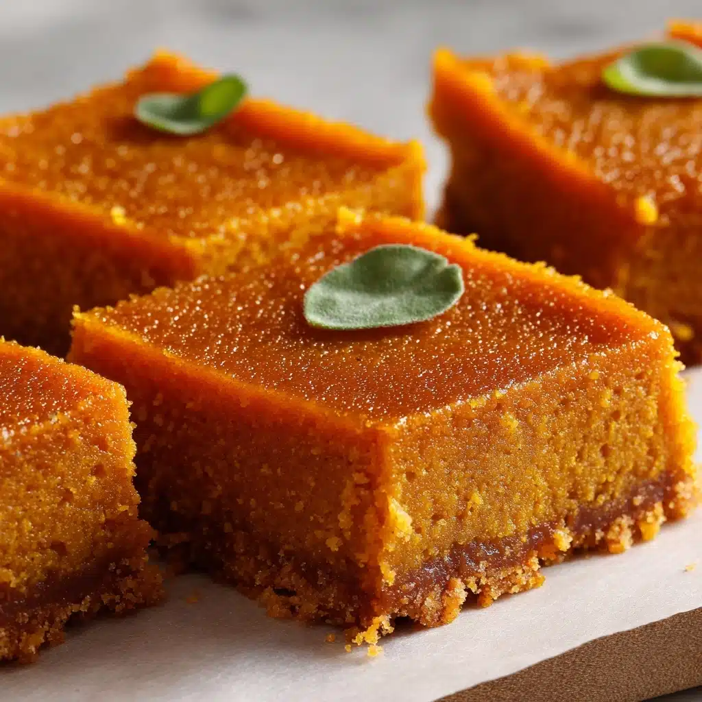 Sweet Potato Pie Bars Recipe - Recipe Image