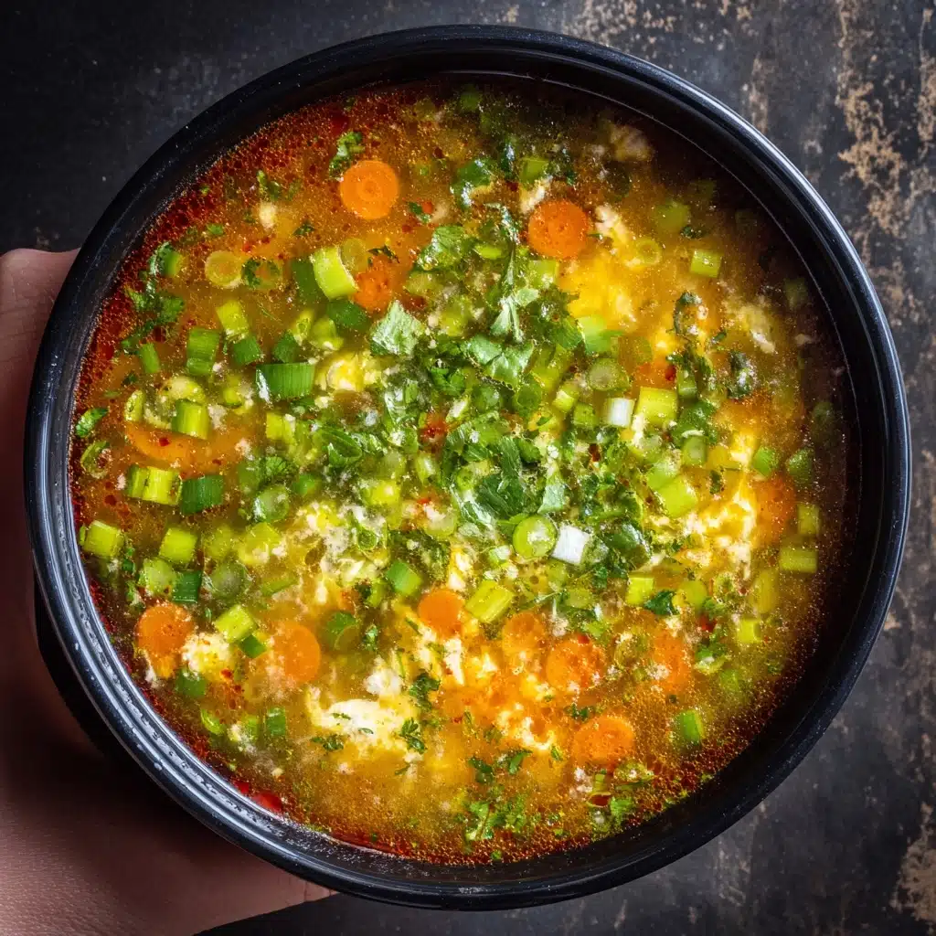 Vegetarian Hot and Sour Soup Recipe - Recipe Image