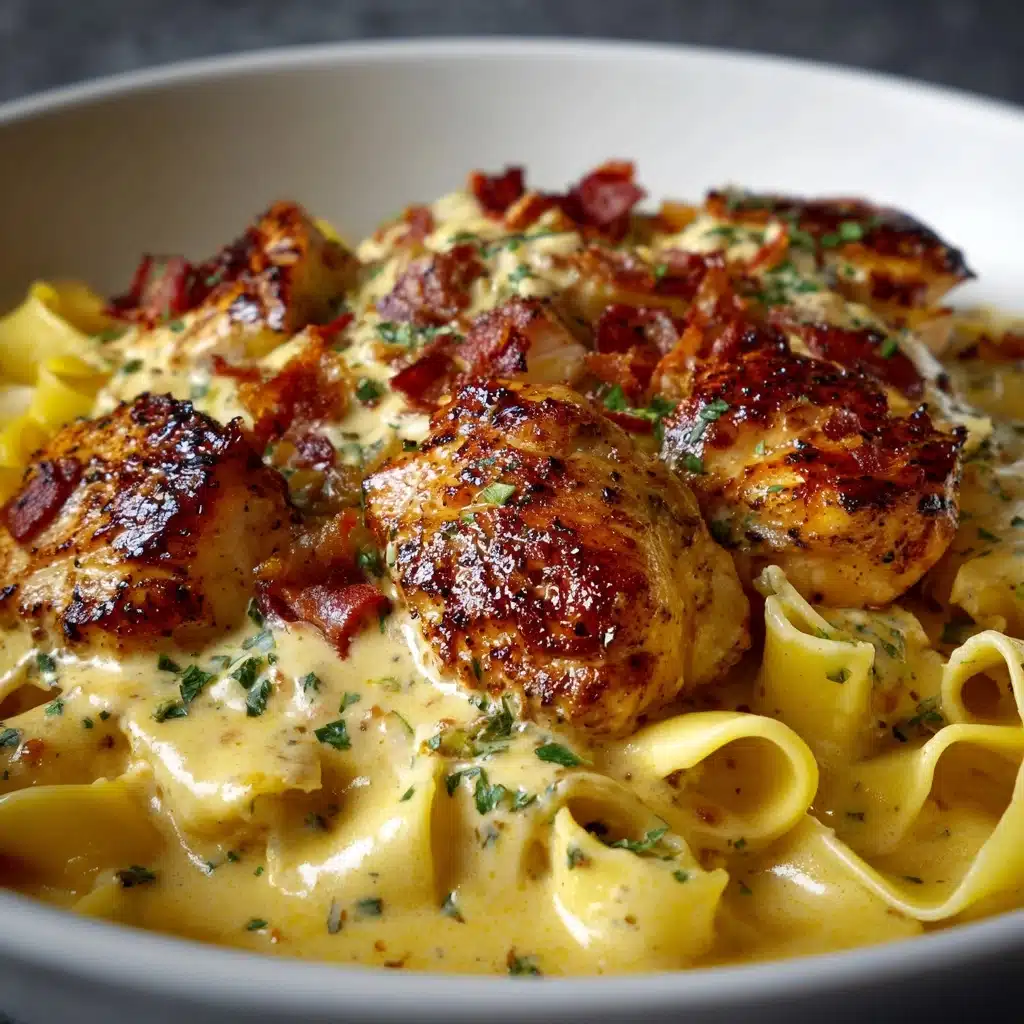 One-Pan Chicken with Buttered Noodles Recipe - Recipe Image