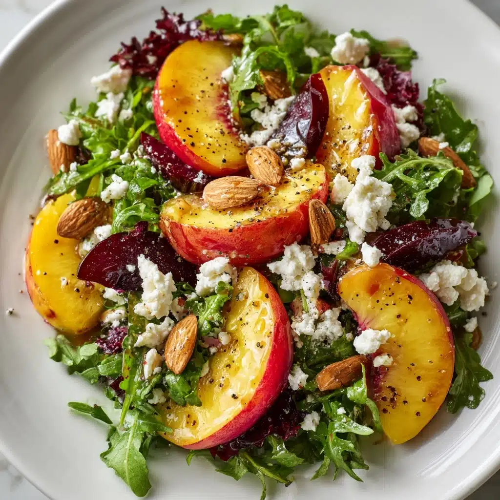 Arugula Nectarine Salad: A Bright Summer Salad Recipe - Recipe Image