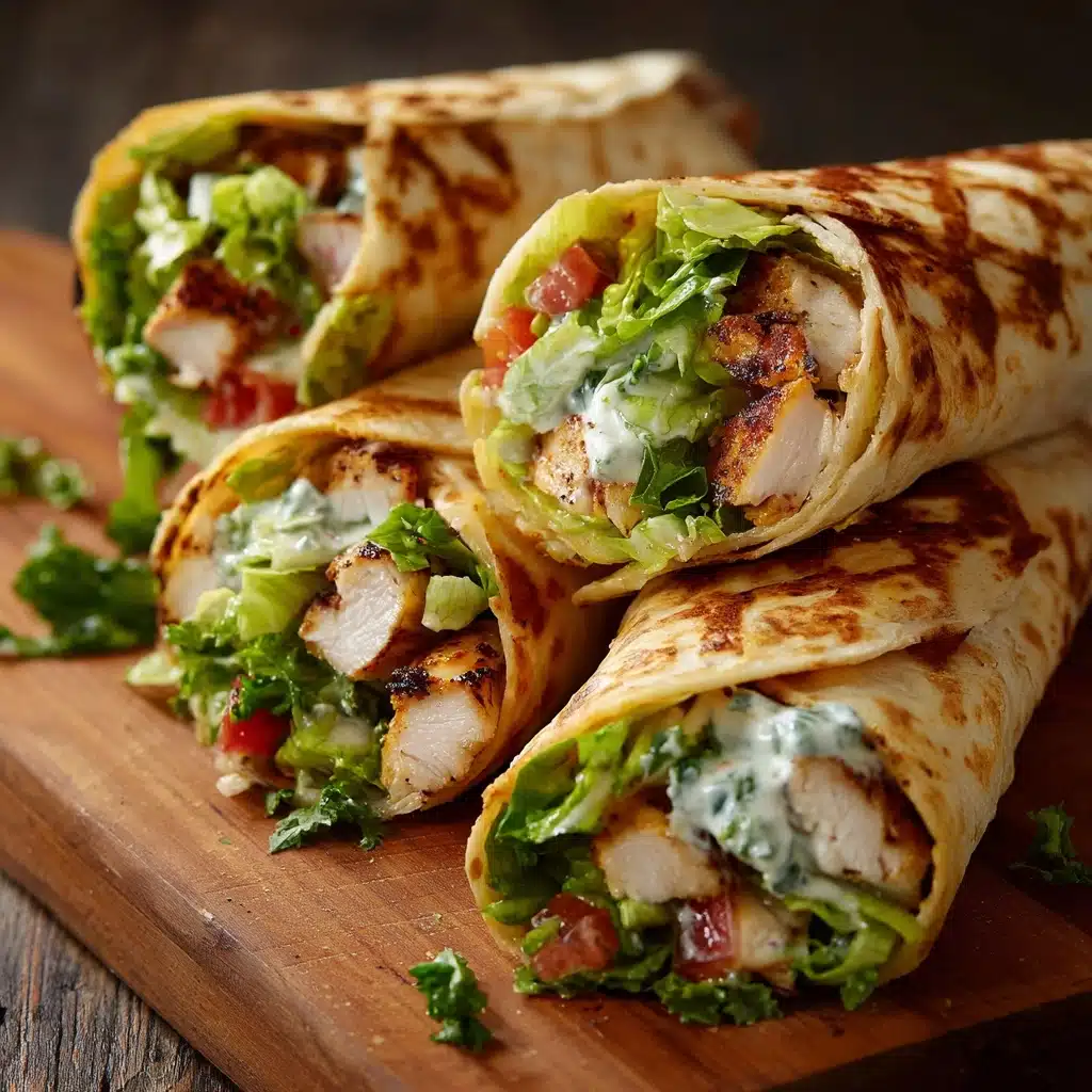 Chicken Caesar Salad Tortilla Cones: A Fun, Flavorful Twist on a Classic Recipe - Recipe Image