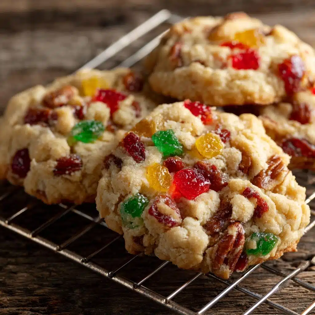 Old Fashioned Fruitcake Cookies Recipe - Recipe Image