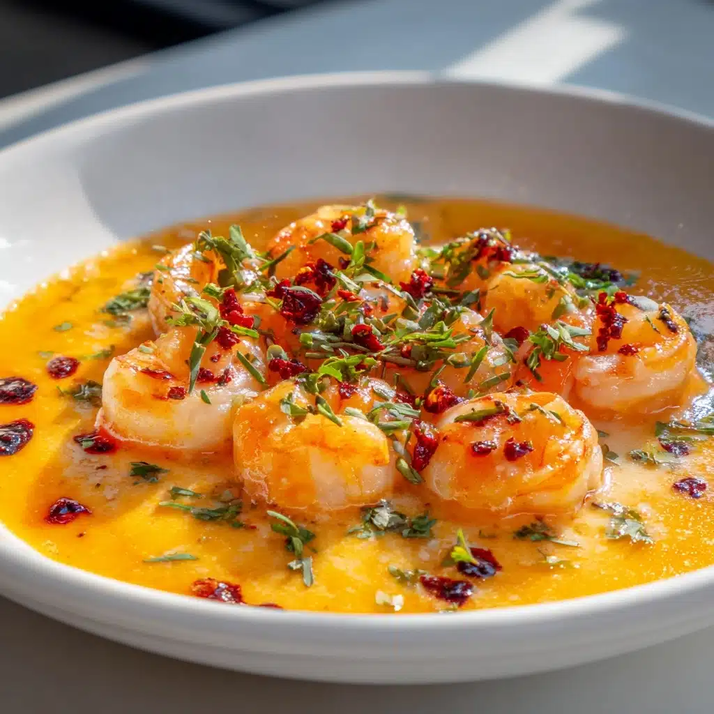 Succulent Shrimp in Creamy Garlic-Paprika Sauce Recipe - Recipe Image
