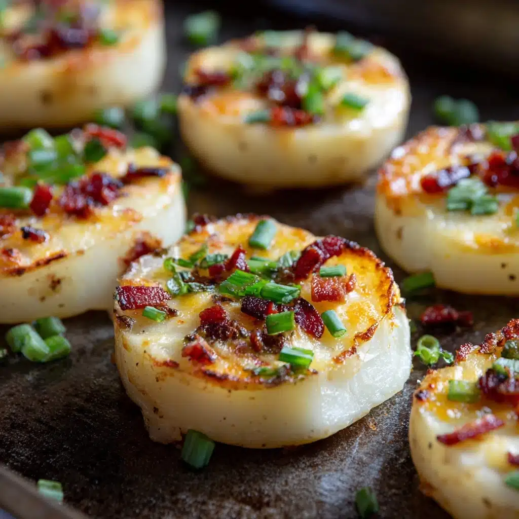 Baked Potato Rounds Recipe - Recipe Image