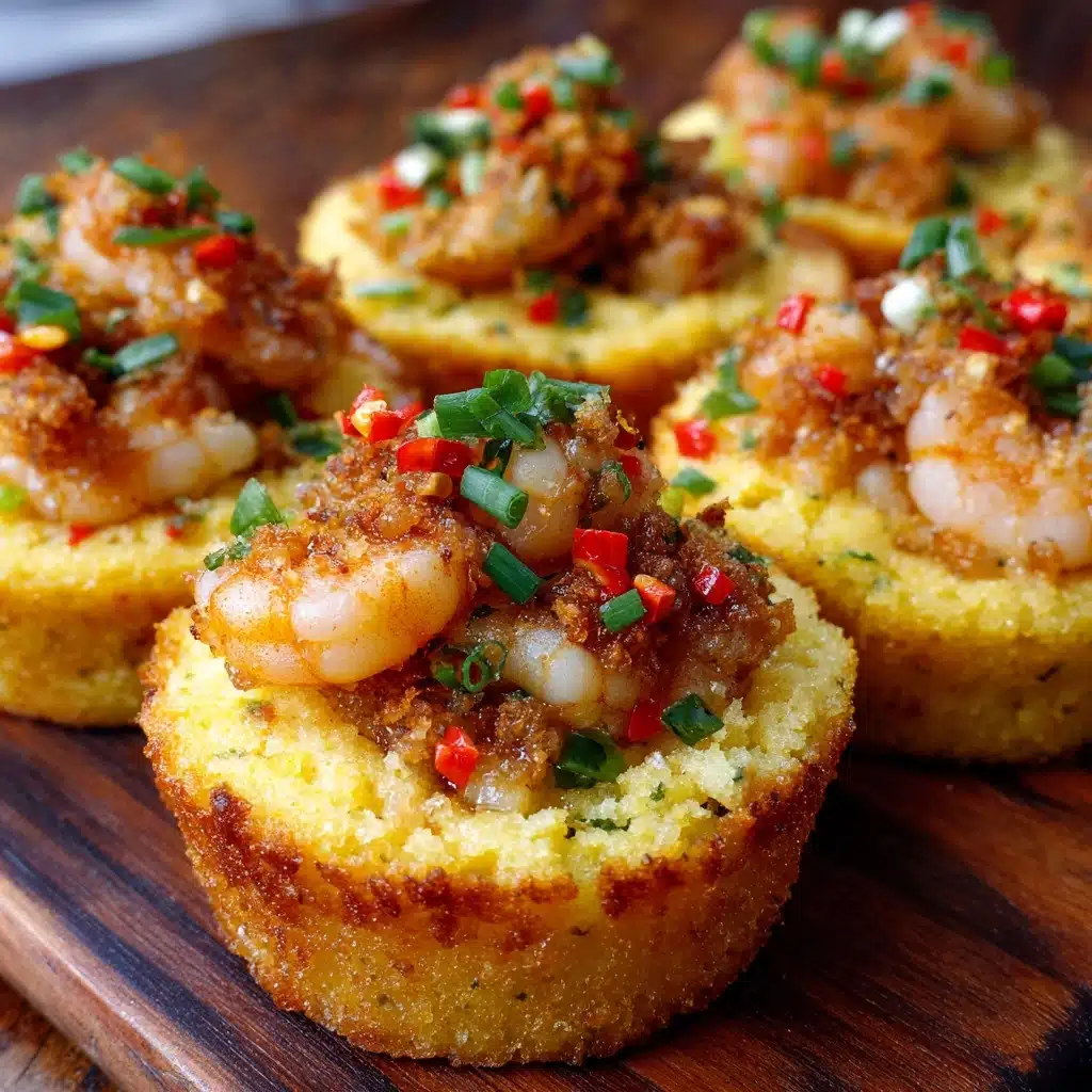 Mini Deviled Crab Cornbread Muffins Recipe - Recipe Image