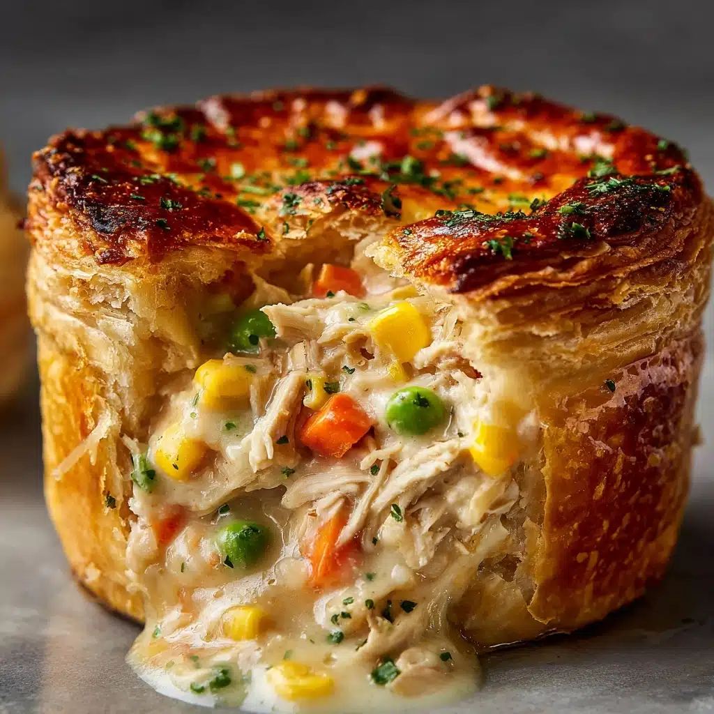 Mini Chicken Pot Pie Muffins Recipe - Recipe Image