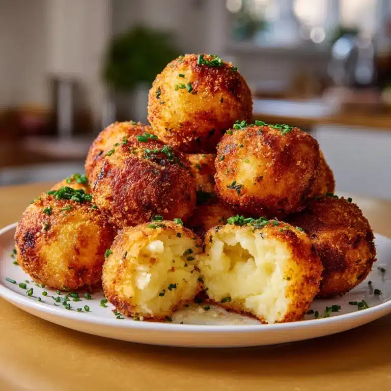 Fried Mashed Potato Balls Recipe