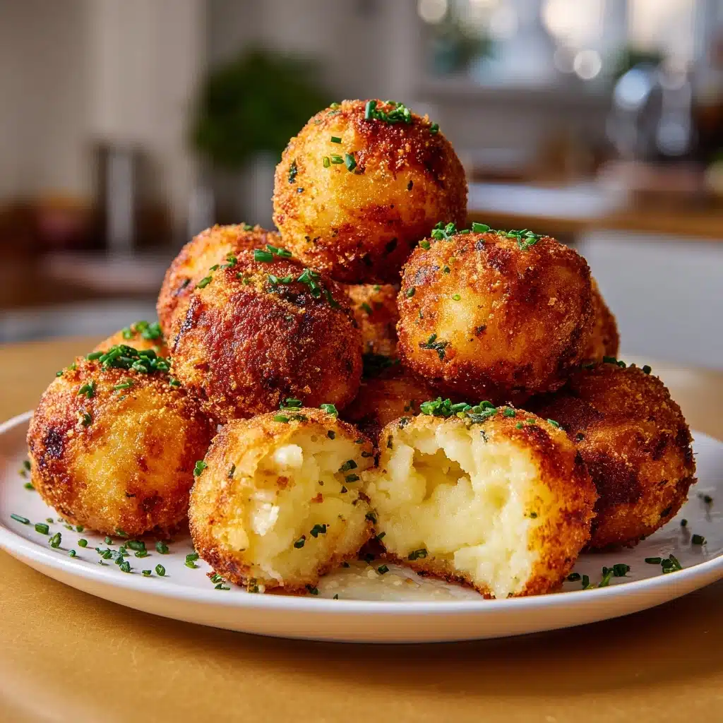 Fried Mashed Potato Balls Recipe