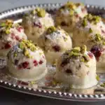 Cranberry Pistachio White Chocolate Truffles Recipe