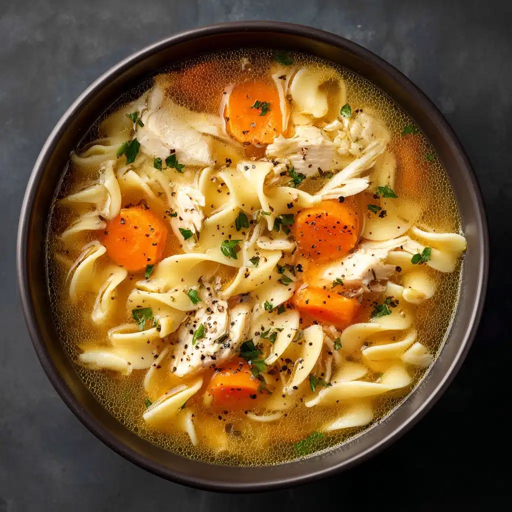 Crockpot Chicken Noodle Soup Recipe - Recipe Image