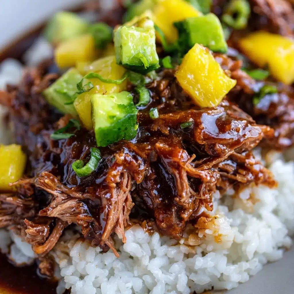 Crockpot Hawaiian BBQ Chicken Recipe - Recipe Image