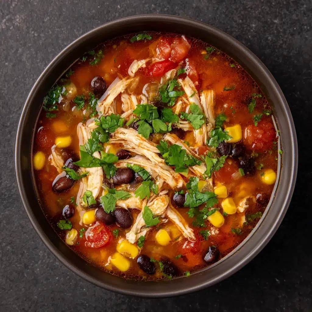 Crockpot Chipotle Chicken Soup Recipe - Recipe Image