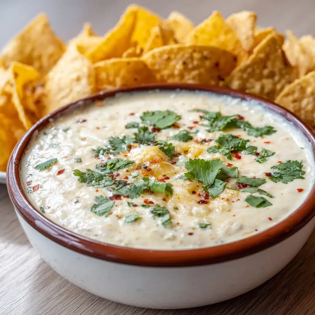 Mexican White Cheese (Queso) Dip Recipe - Recipe Image