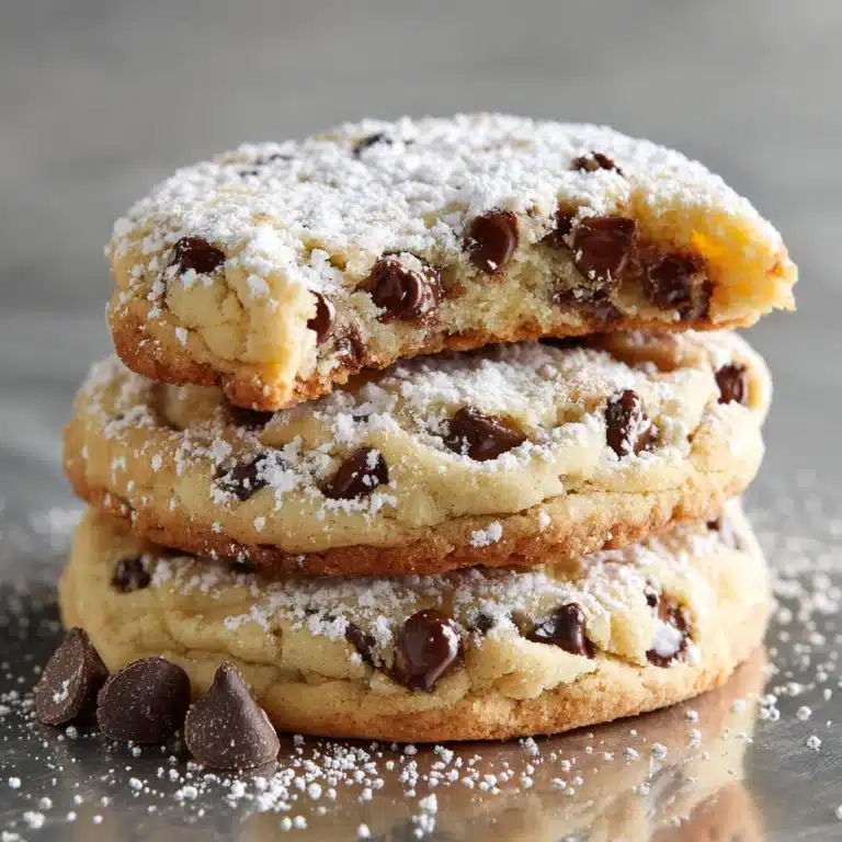 Peanut Butter Chocolate Chip Snowball Cookies Recipe