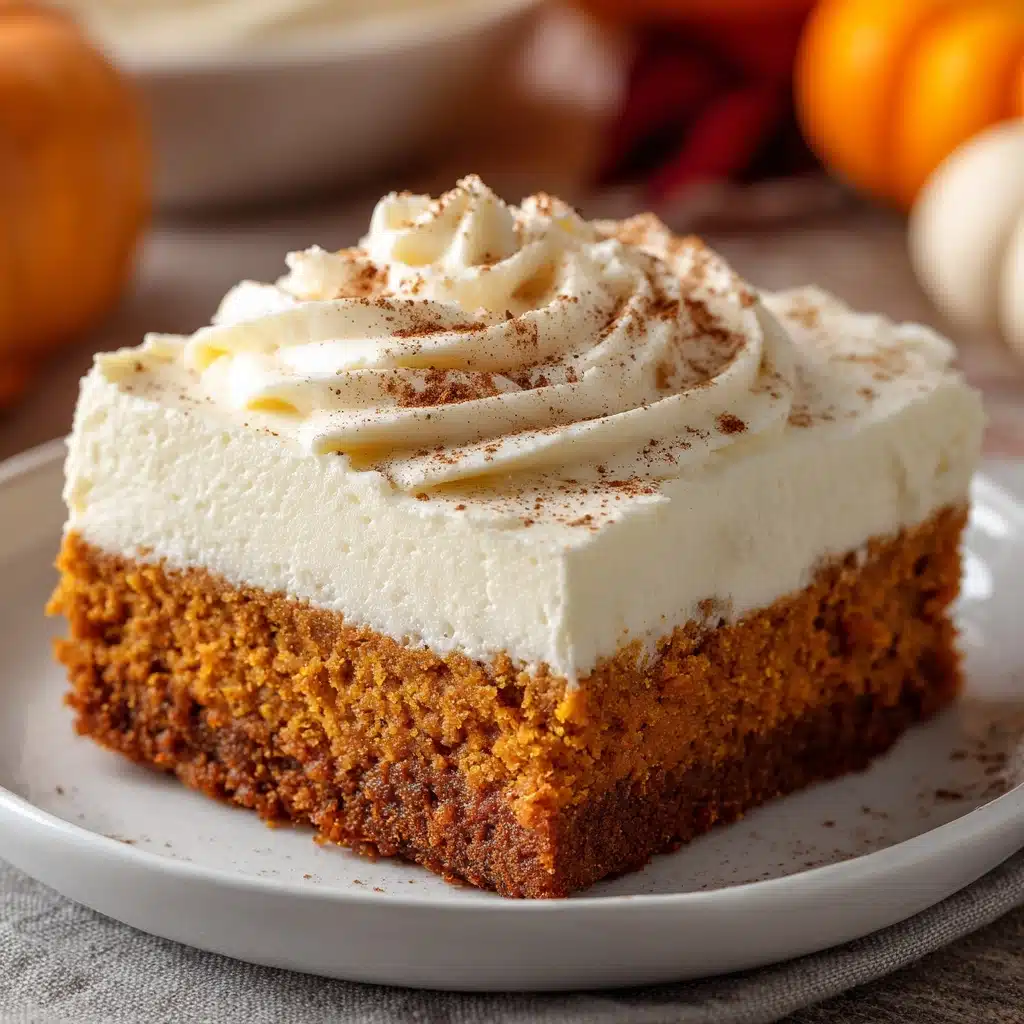 Pumpkin Bars with Cream Cheese Frosting Recipe - Recipe Image