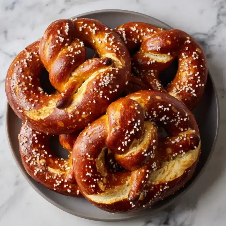 Homemade Soft Pretzels Recipe