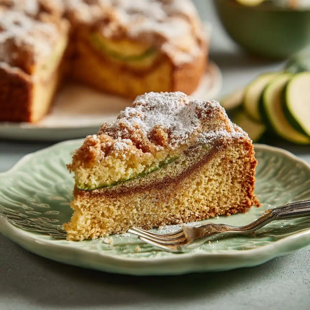 Cinnamon Zucchini Coffee Cake Recipe