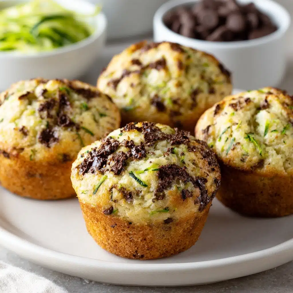 Chocolate Chip Zucchini Muffins Recipe