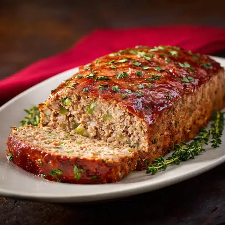Turkey Stuffing Meatloaf Recipe
