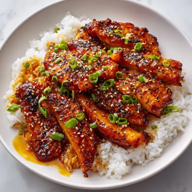 Sweet and Spicy Sticky Chicken Recipe