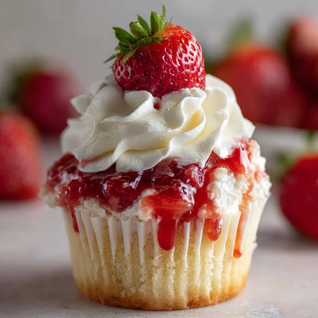 Strawberry Cheesecake Cupcakes Recipe