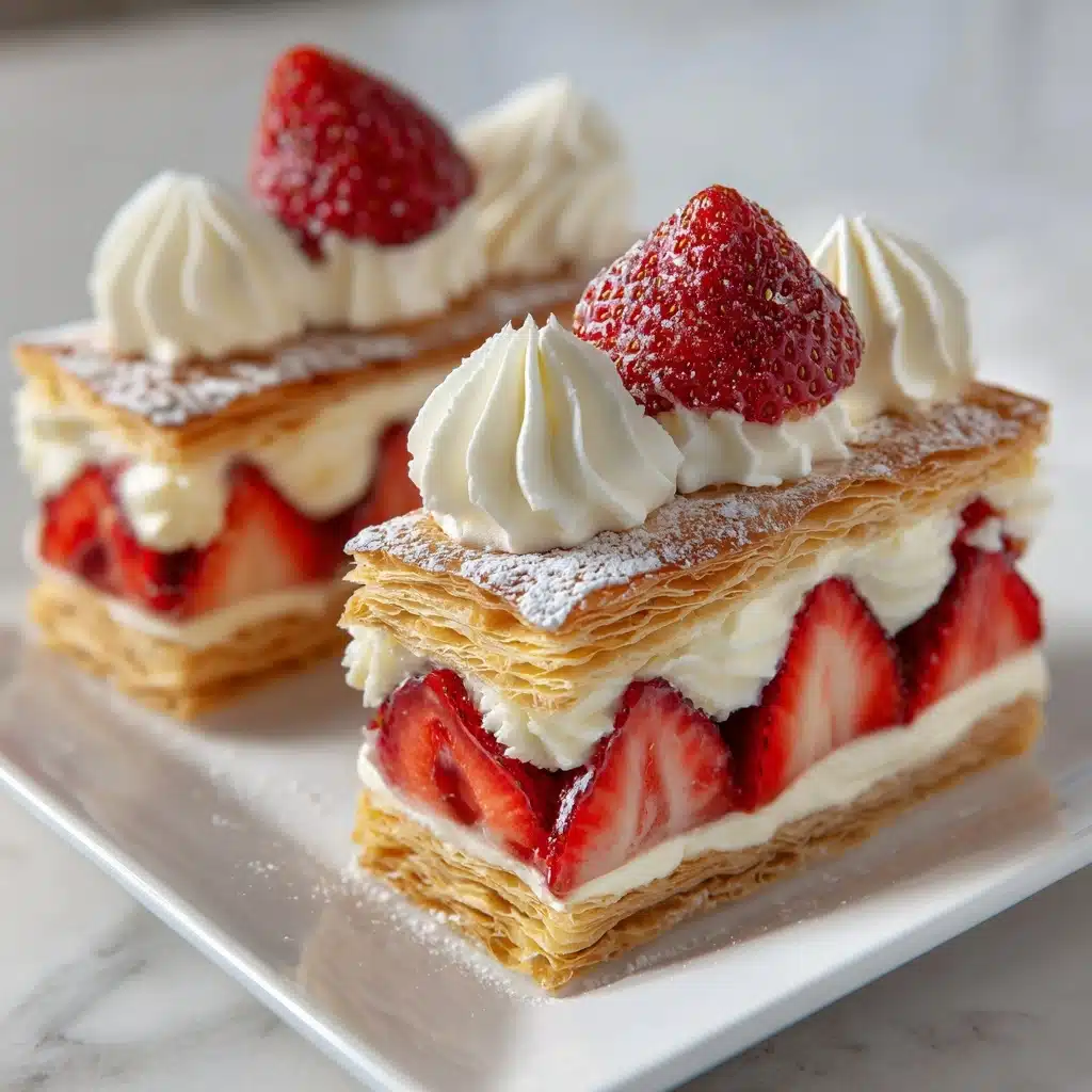 Strawberry Napoleons: A Sweet, Flaky Delight Recipe