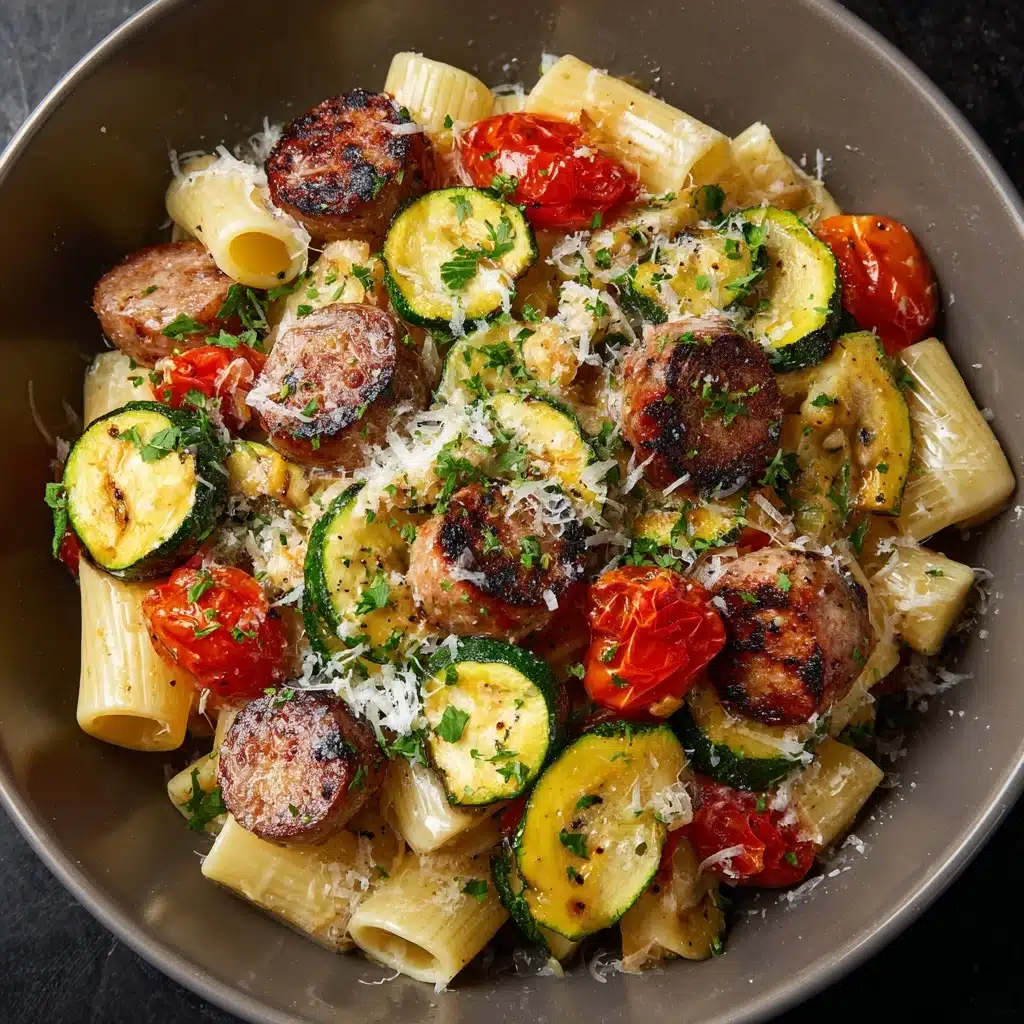 Chicken Sausages with Zucchini, Tomatoes, and Pasta: An Amazing Ultimate Recipe
