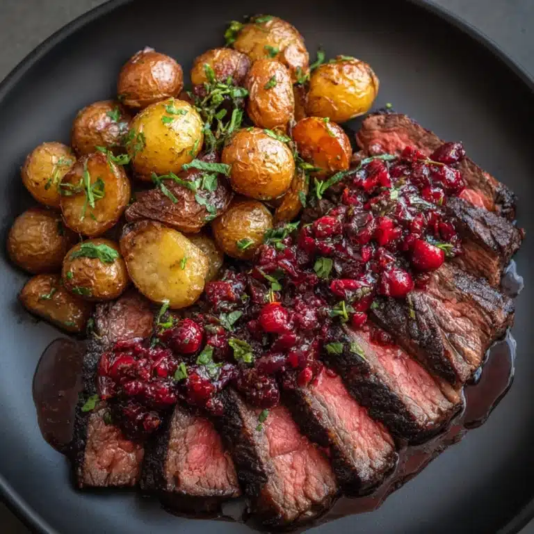 Cherry-Balsamic Sirloin: An Incredible Ultimate Recipe You’ll Love Recipe