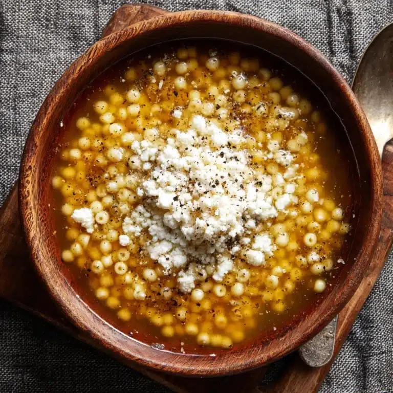 Italian Penicillin – Pastina Soup Recipe