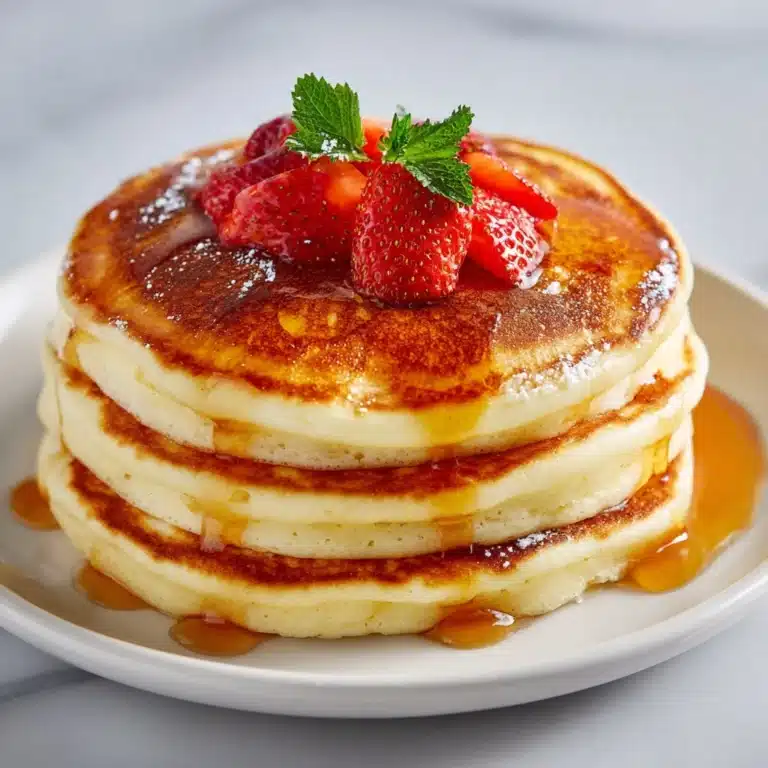 Fluffy Buttermilk Pancakes Recipe