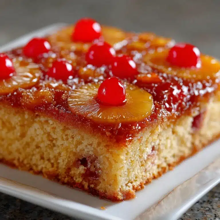 Easy Pineapple Upside Down Cake Recipe
