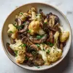 Garlic Cauliflower Mushroom Skillet: A Delicious and Healthy Recipe