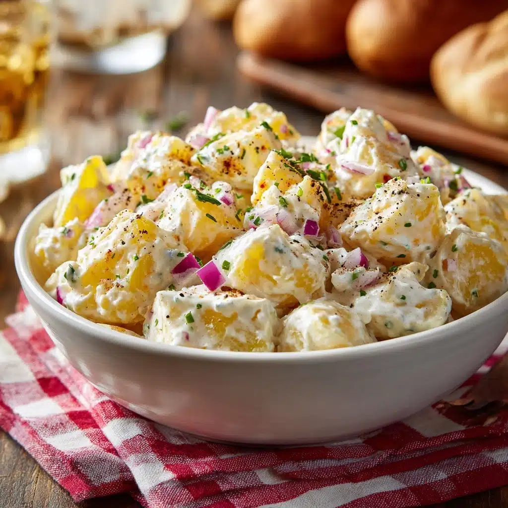 Amish Potato Salad Recipe