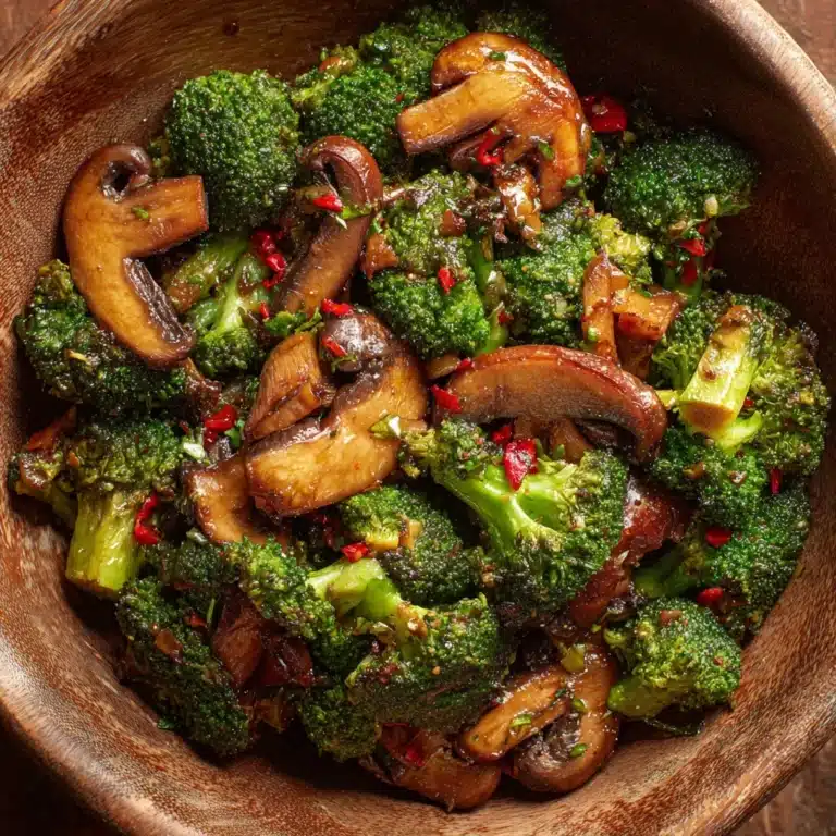 Broccoli and Mushroom Stir Fry Recipe