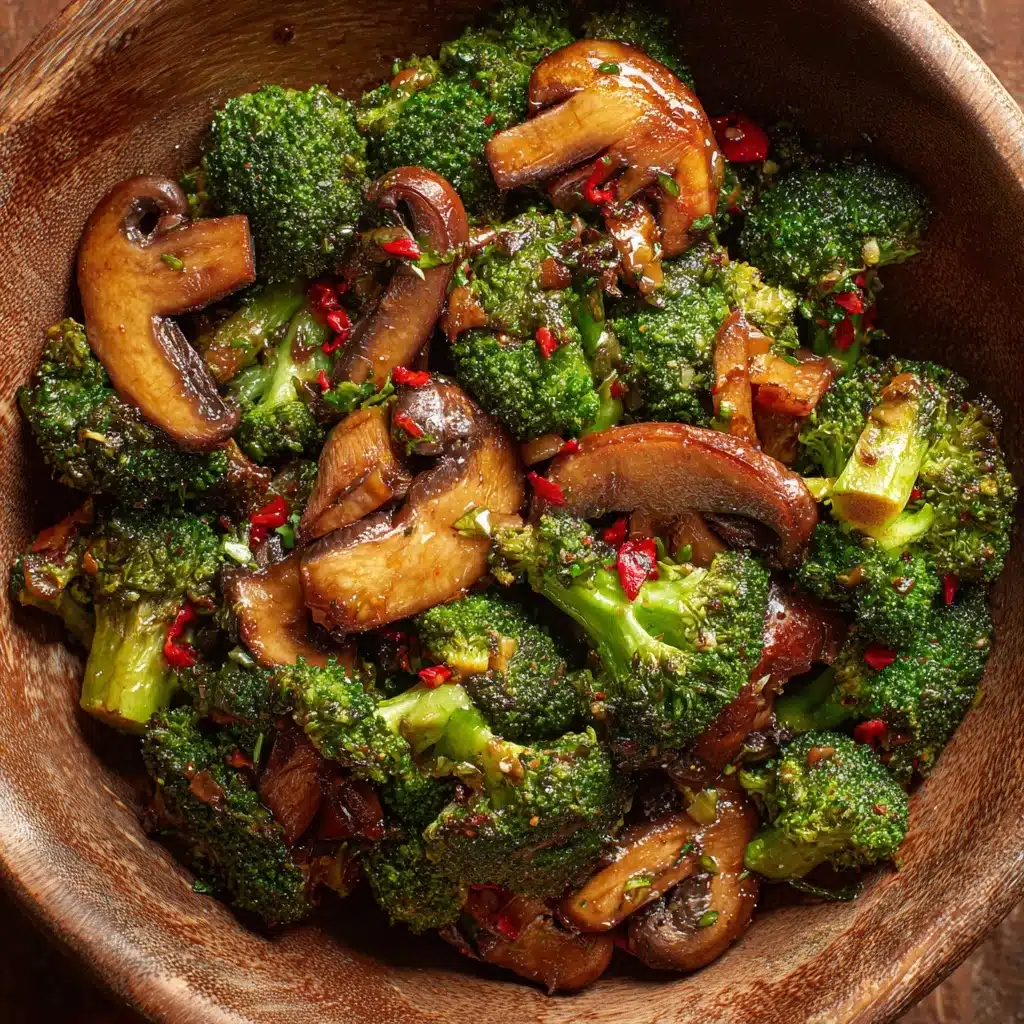 Broccoli and Mushroom Stir Fry Recipe