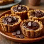 Fudge Filled Chocolate Chip Cookie Cups Recipe