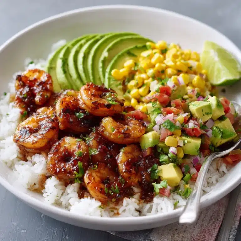 Chipotle Shrimp Avocado And Mango Rice Bowls Recipe