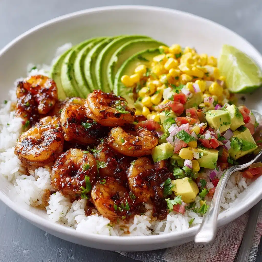 Chipotle Shrimp Avocado And Mango Rice Bowls Recipe