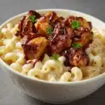 Honey Pepper Chicken Mac and Cheese Recipe
