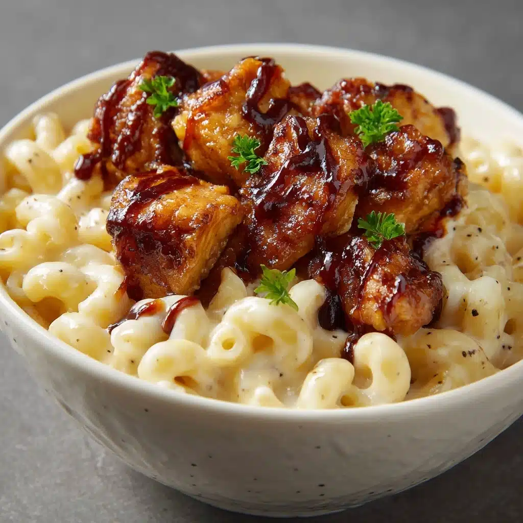 Honey Pepper Chicken Mac and Cheese Recipe