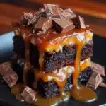 Chocolate Caramel Dump Cake Recipe