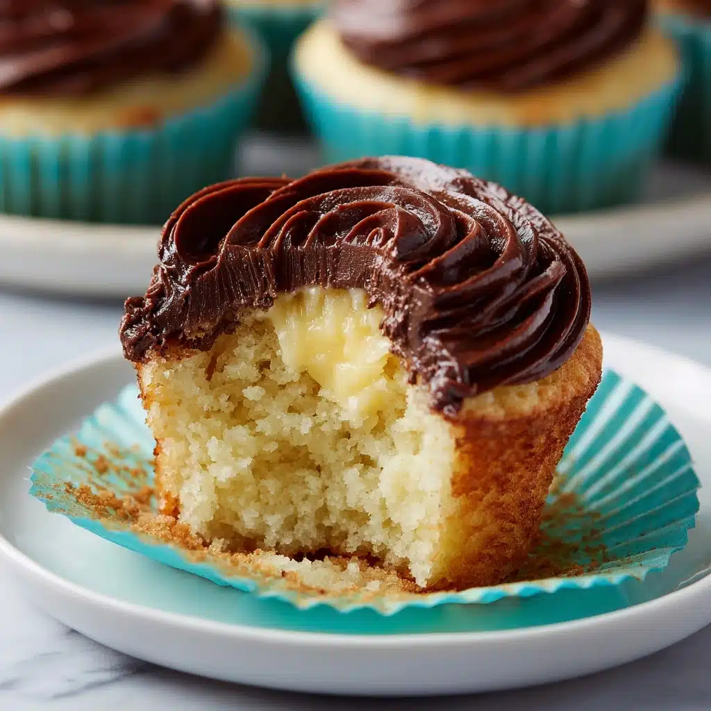 Boston Cream Pie Cupcakes Recipe
