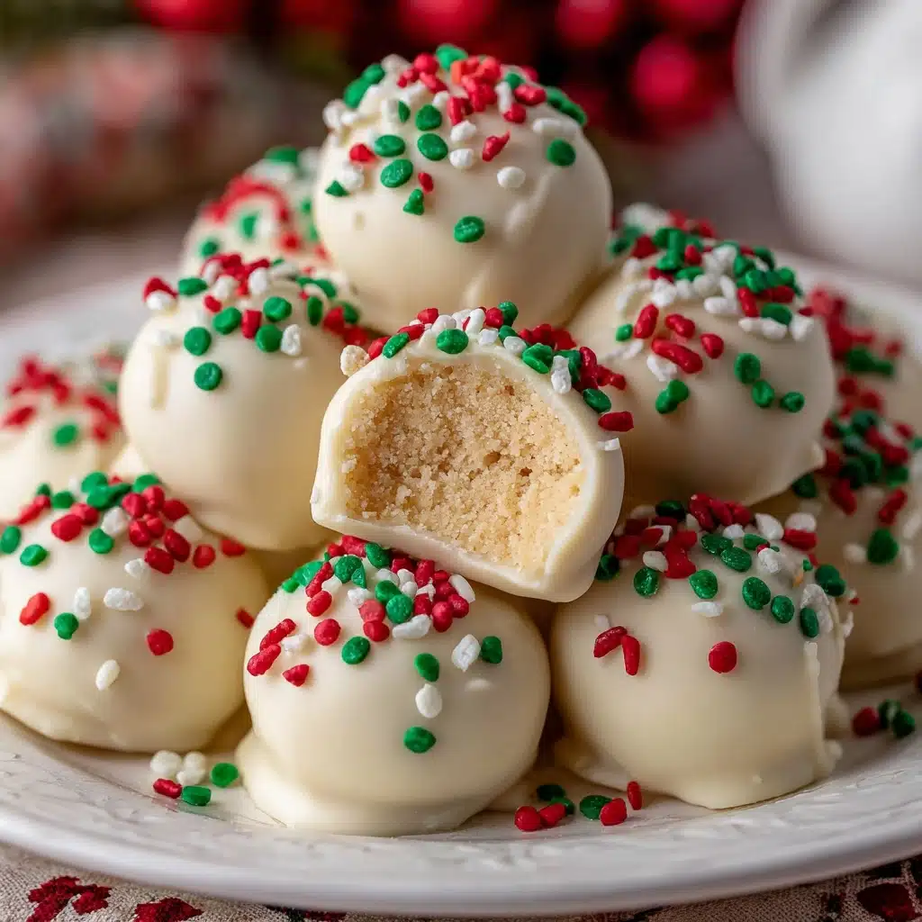 Sugar Cookie Truffles Recipe - Recipe Image