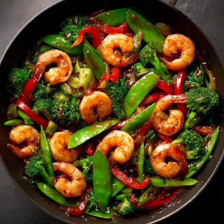 Honey Garlic Shrimp Stir Fry Recipe